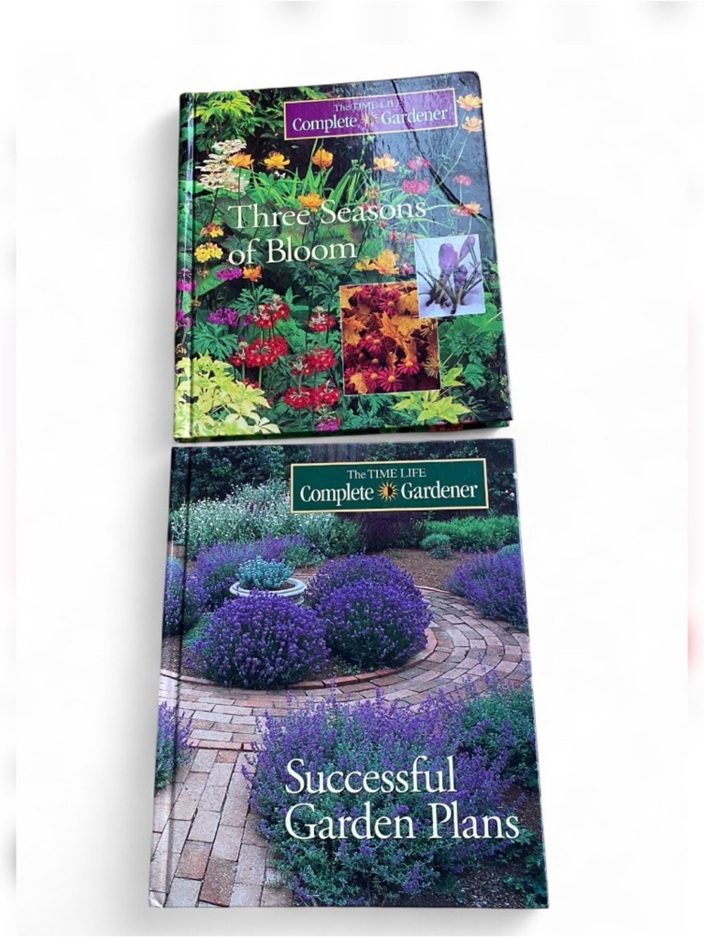 Vintage Time Life Gardening Book Set Botanical Coffee Table Decor Bloom Garden